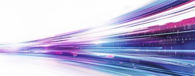 Zenith Live Event Banner abstract purple blue white lines movement | DXC Technology Event